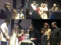 Aaradhya bachchan in grandpa amitabh-bachchan-70-birthday-2012-13