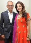 Juhi chawlawith her husband jay mehta