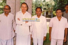 Producer kcn gowda with dr rajkumar.