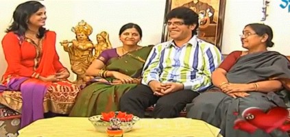 Simha bhagavatula family: wife gayathri, mother subbalakshmi