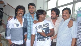 Upendra with Darshan, Duniya Viji,Srinagara Kitti and Jai Jagadish