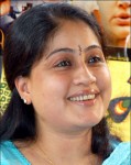 Vijayashanti with her adorable smile
